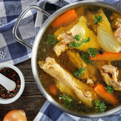 Healthy bone broth recipes for those with osteoporosis