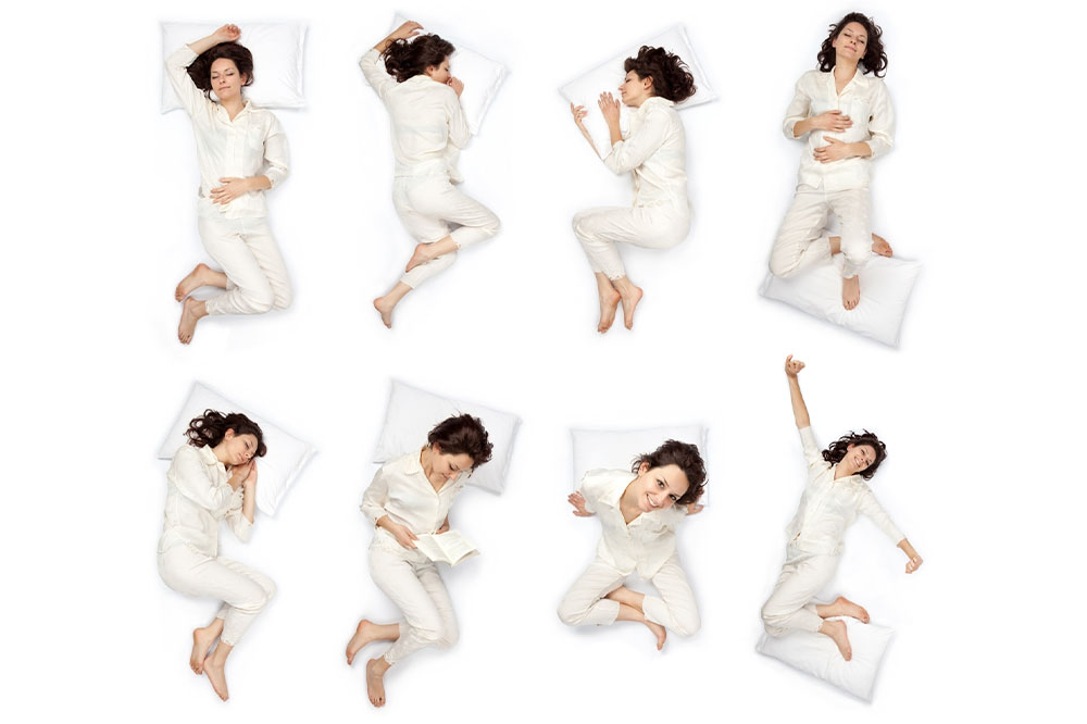 4 sleeping positions and their impact on health